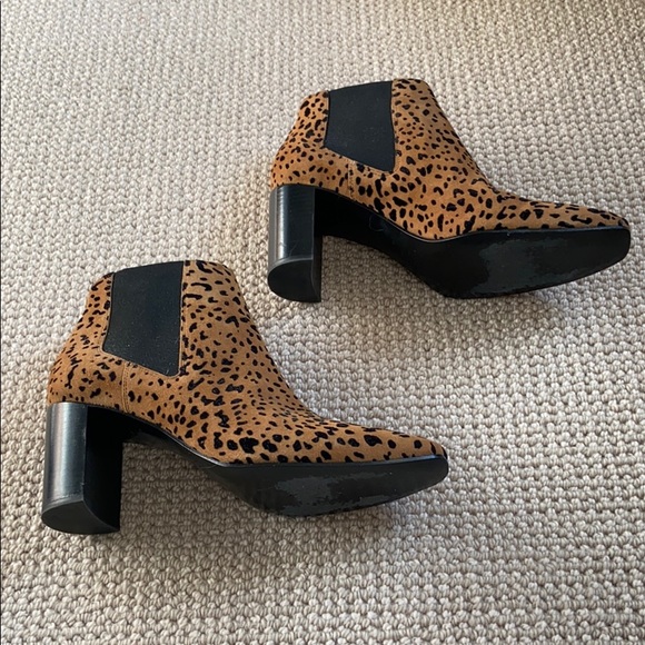 rag & bone Aslen boots suede animal print sz 39 - Picture 2 of 7
